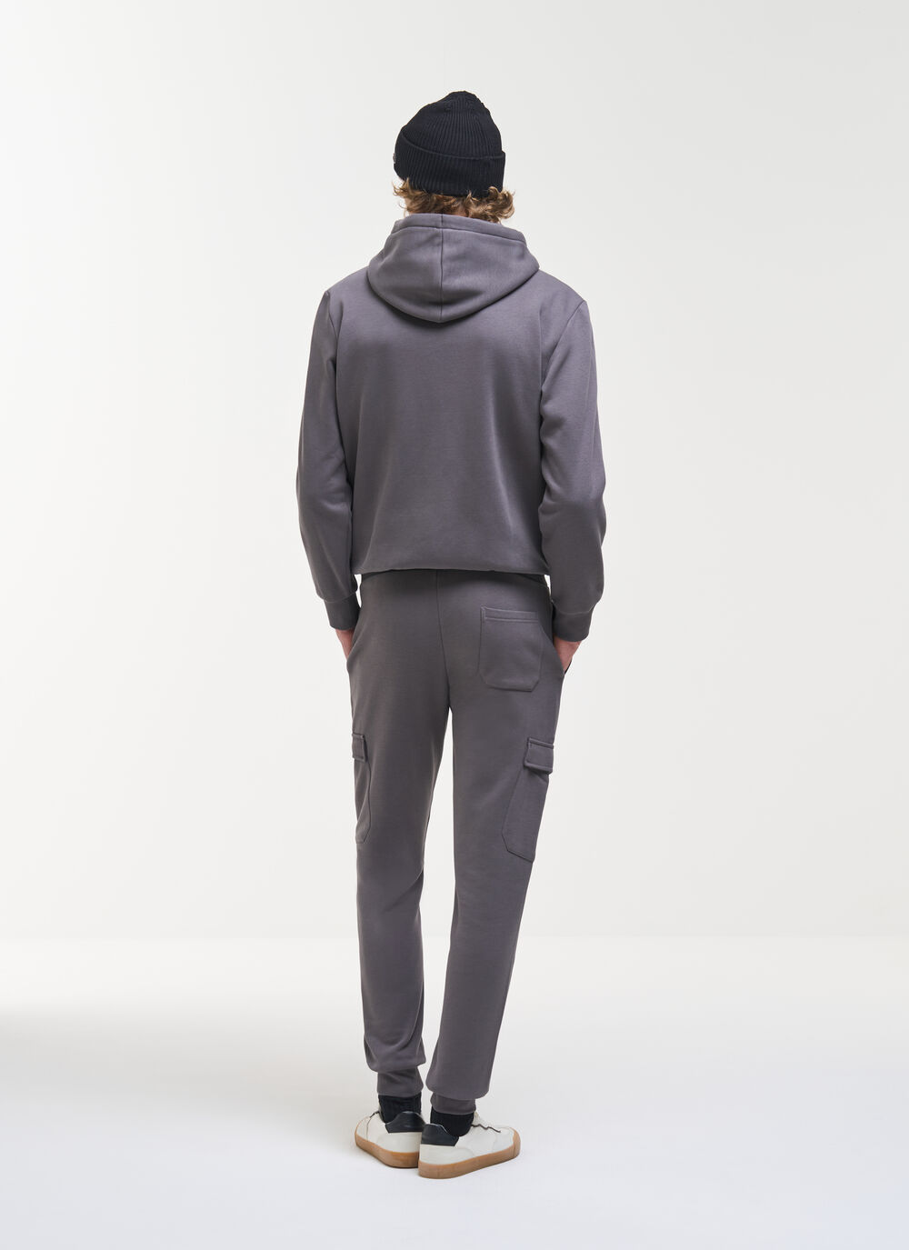 Cargo-style tracksuit bottoms  image number 3