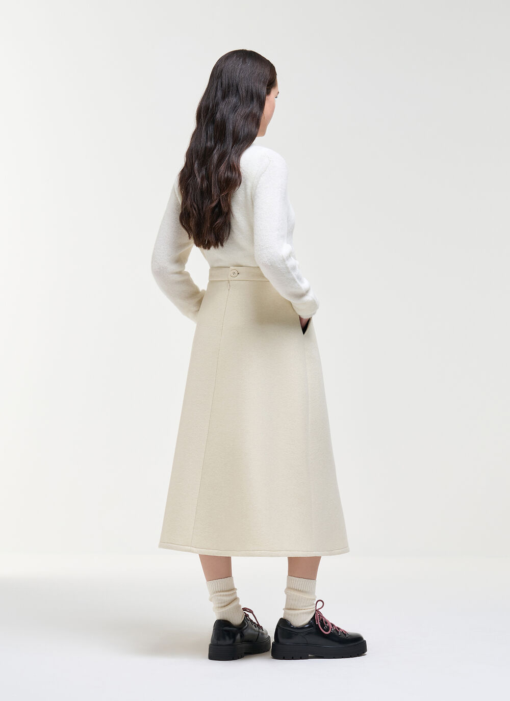 Midi circle skirt