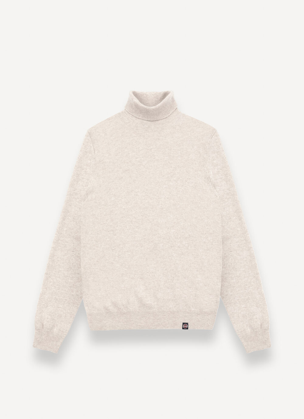 Fine knit polo-neck jumper