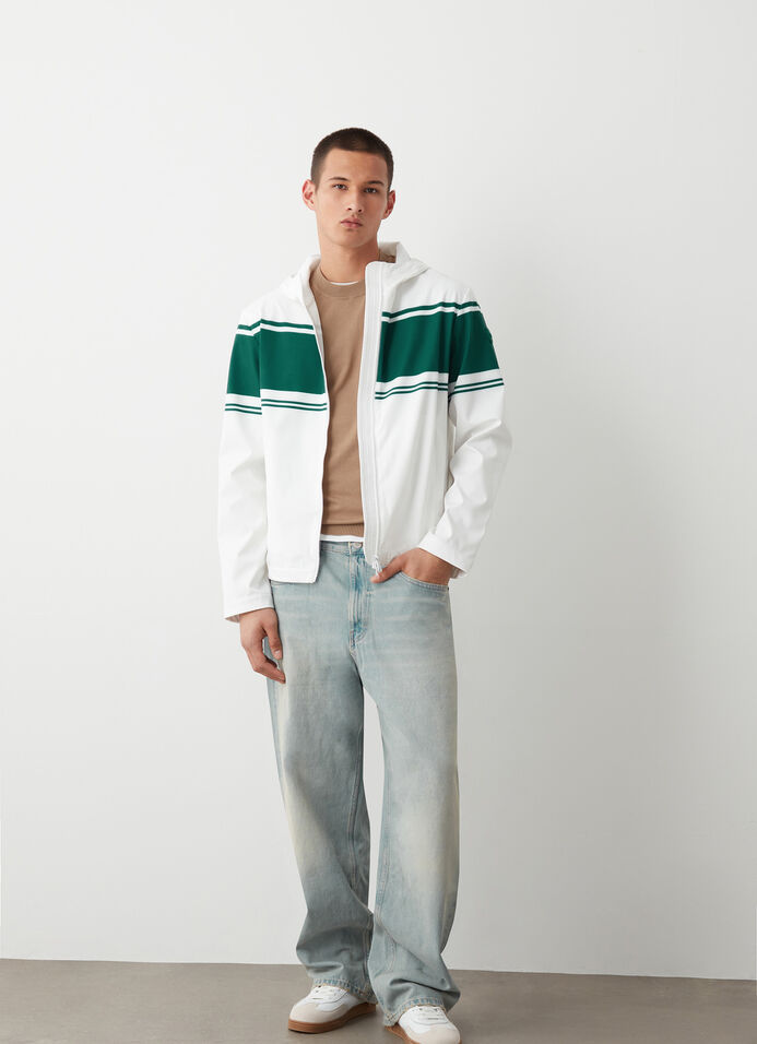 Softshell colorblock jacket image number 1