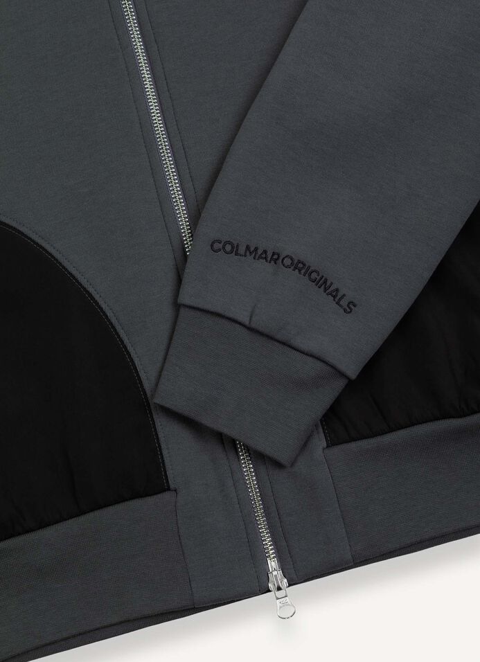 Sudadera con inserciones de nailon image number 6