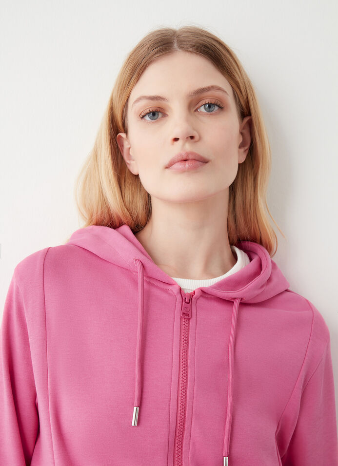Sudadera superligera con cremallera image number 2