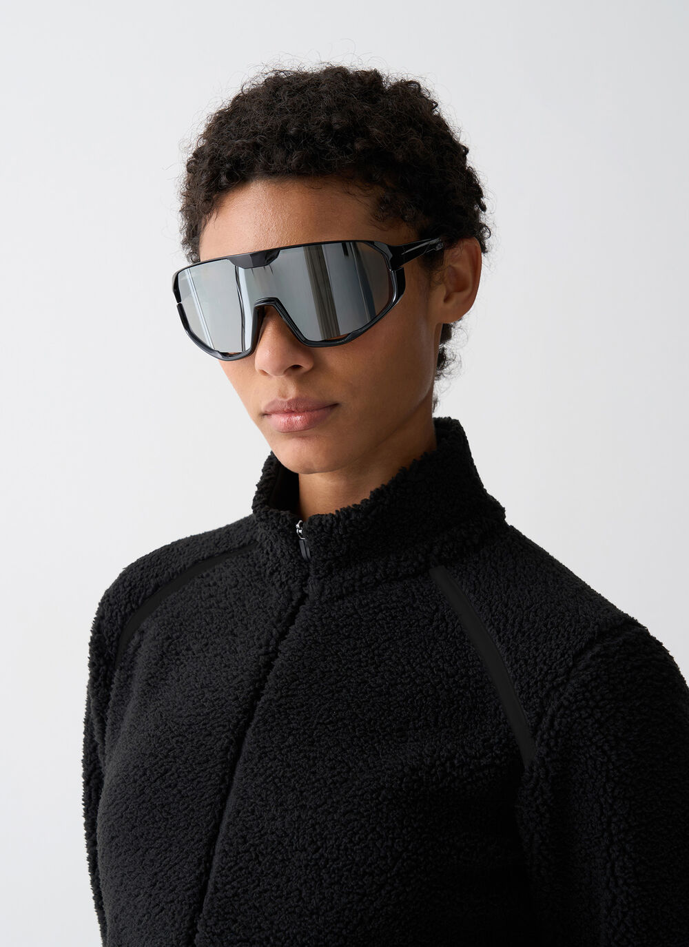 Teddy-effect ski fleece  image number 2