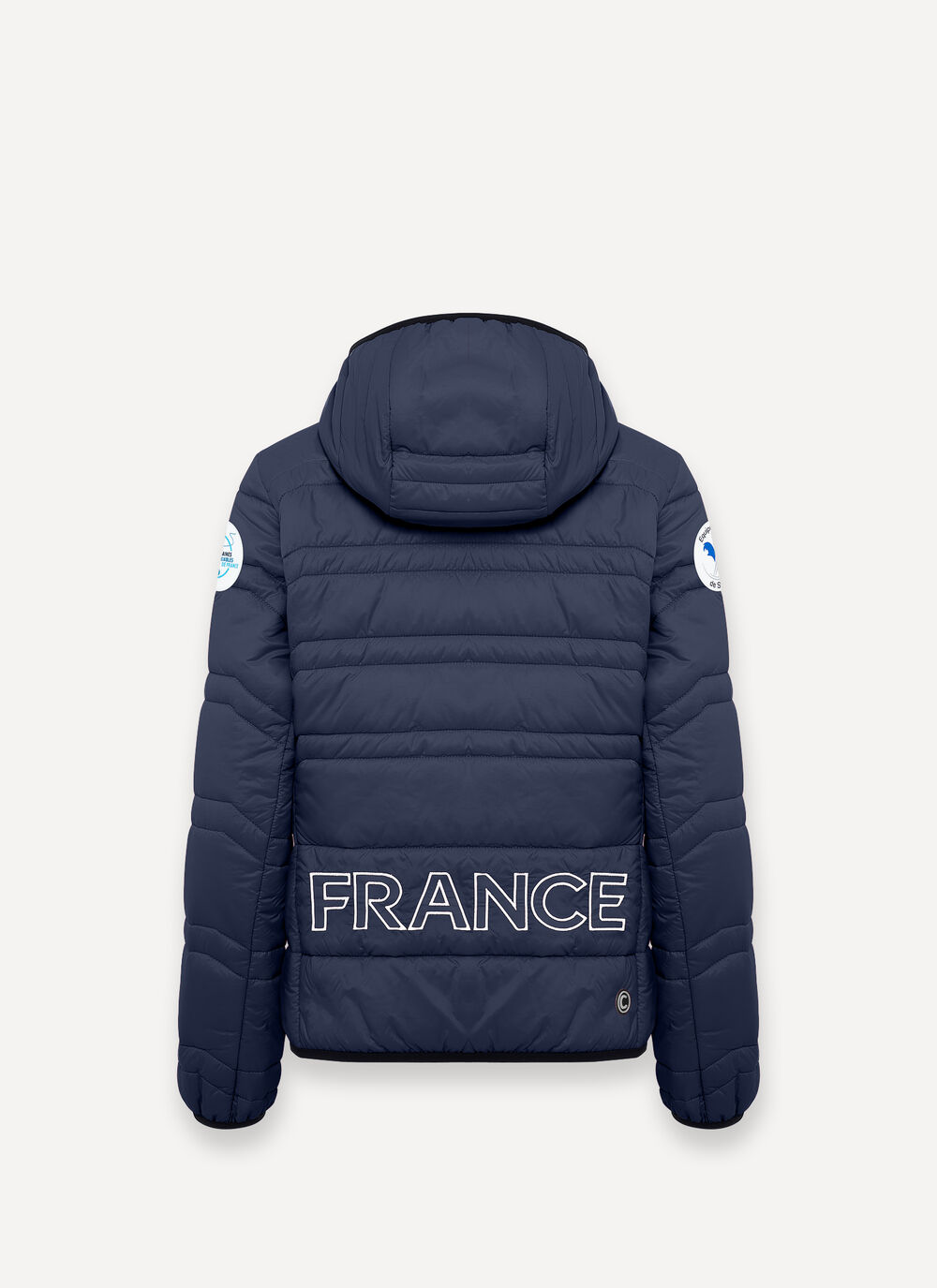 French national team quilted jacket image number 5