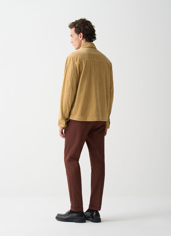 Camicia in velluto unisex