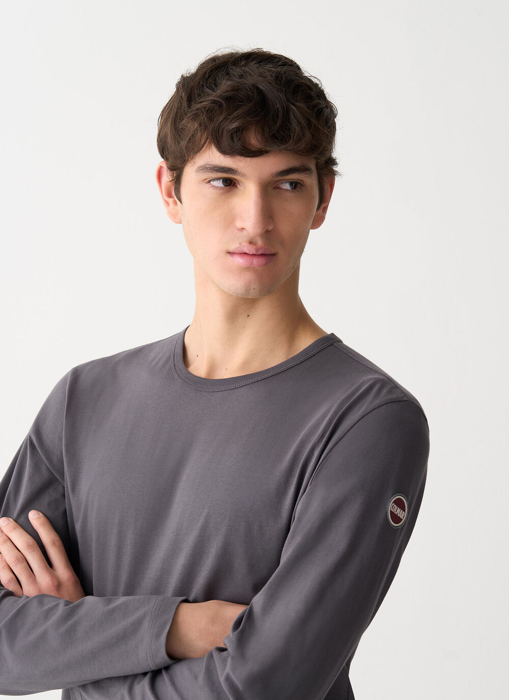 T-shirt manches longues en coton image number 2