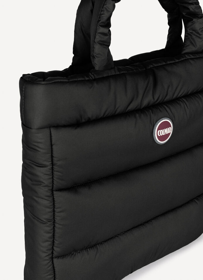 Bolso shopper acolchado y con relleno image number 3