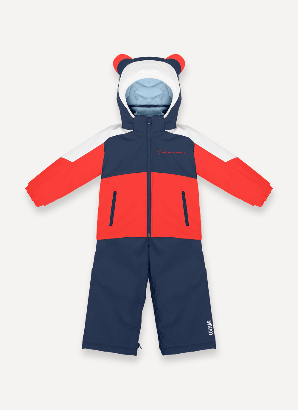 Baby 12-48 months colour-block ski suit image number 0