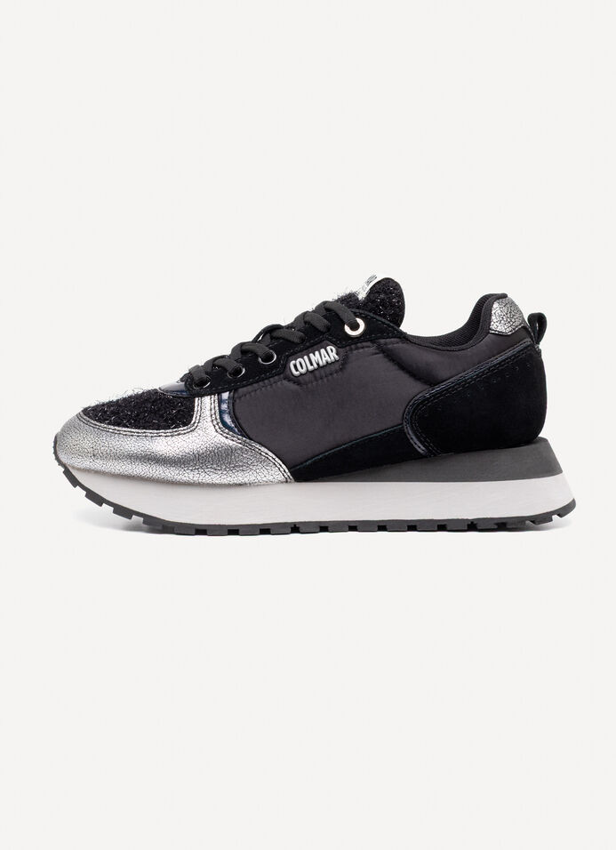 Travis Sparkle women's sneakers with chunky sole