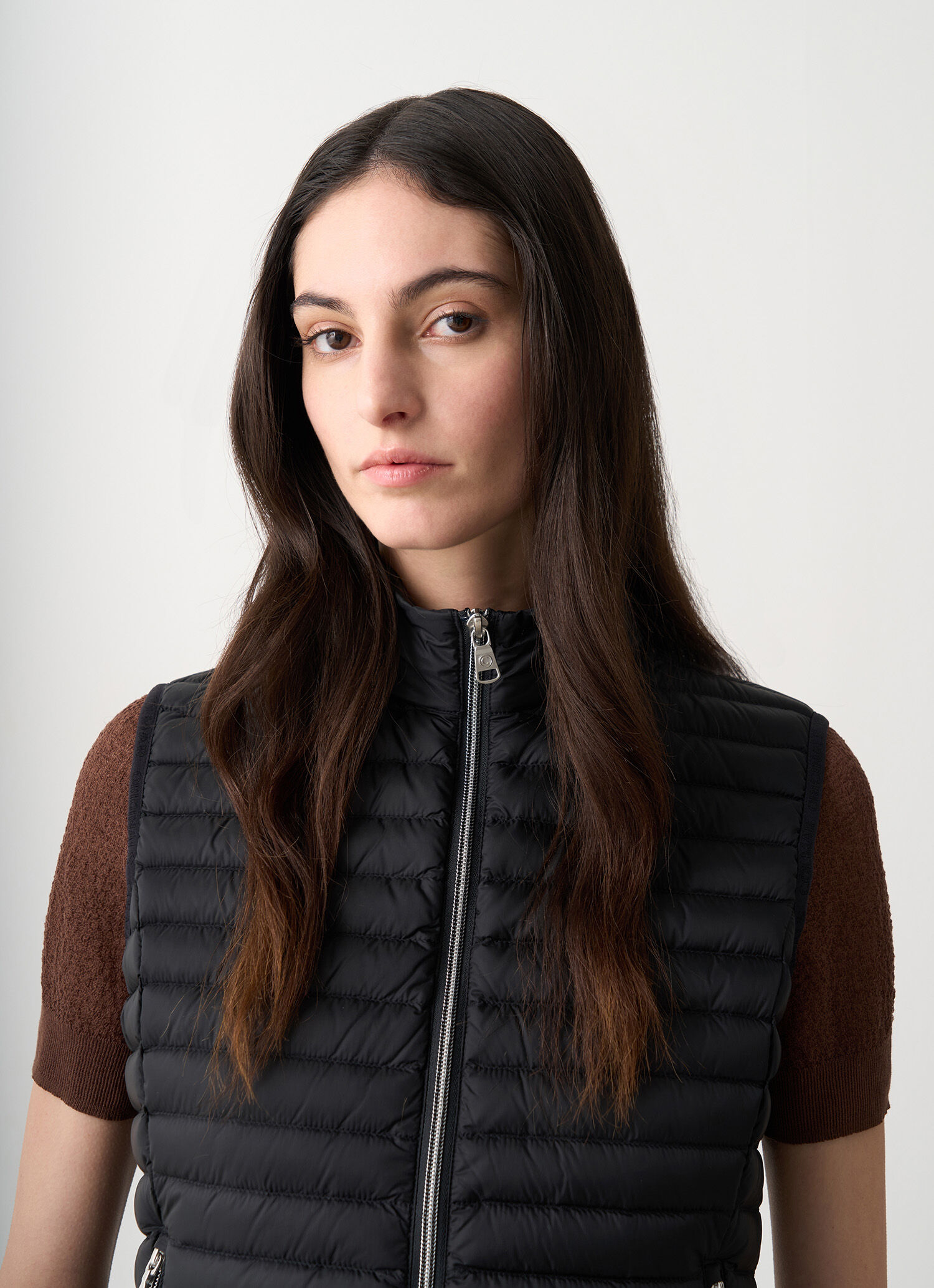 ベスト・ジレ COLMAR Women Coats 2222A 9VX 99 Black Gilets for women: down vest and sleeveless jackets | Colmar
