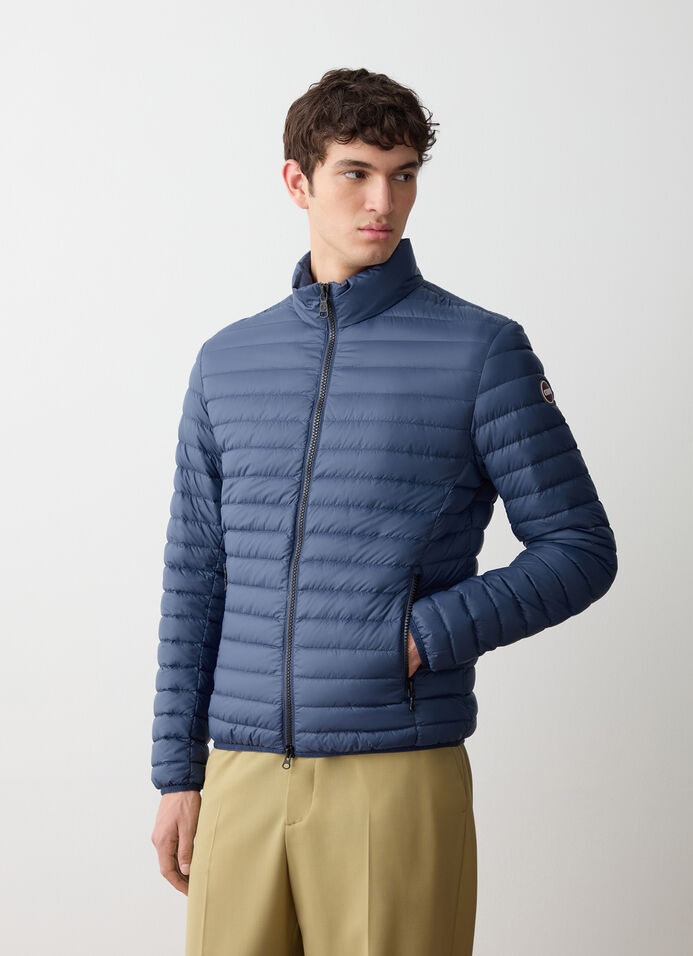 Herbstliche Daunenjacke mit gepolstertem Kragen image number 1