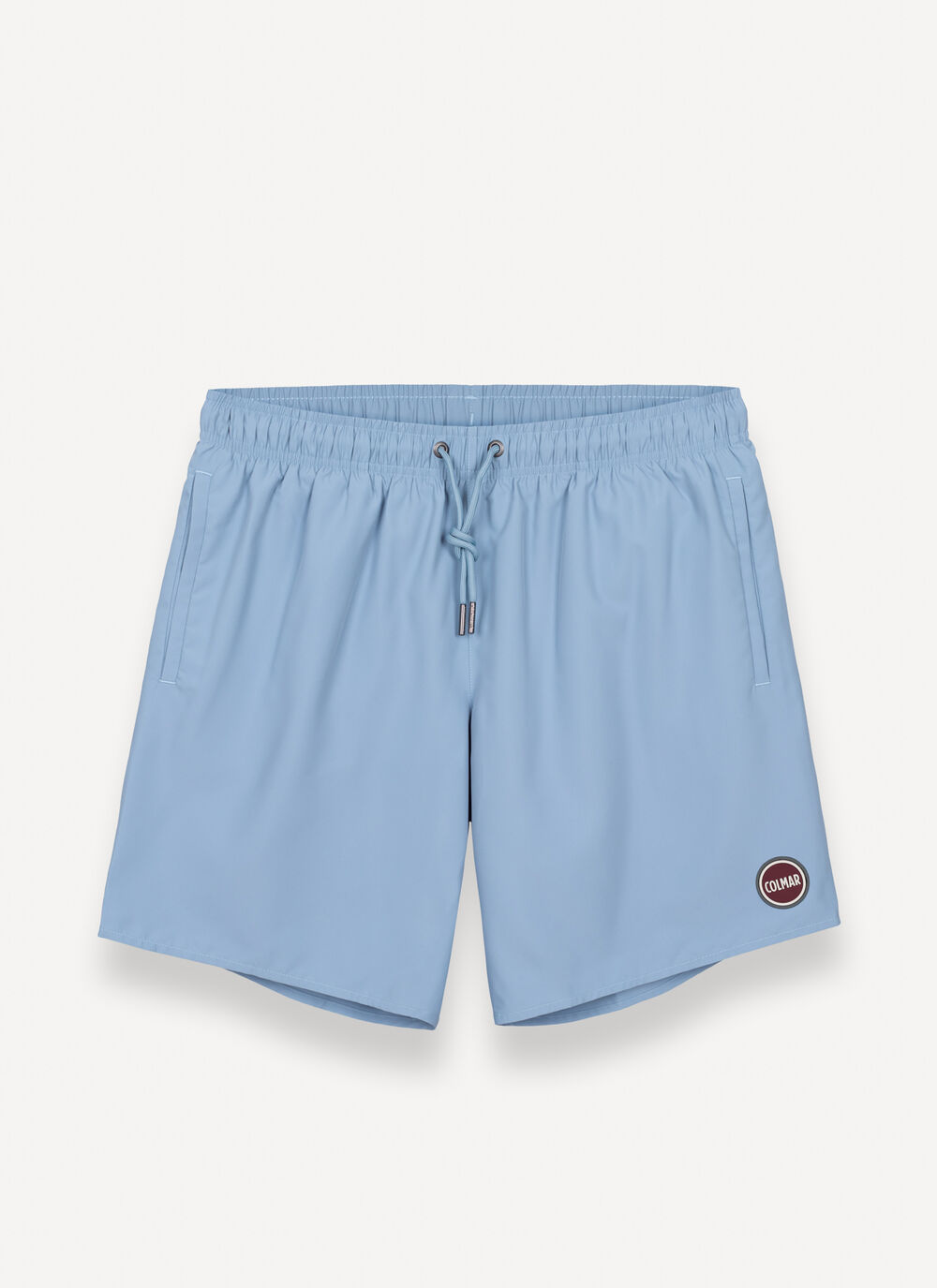 Long swim shorts with drawstring image number 4