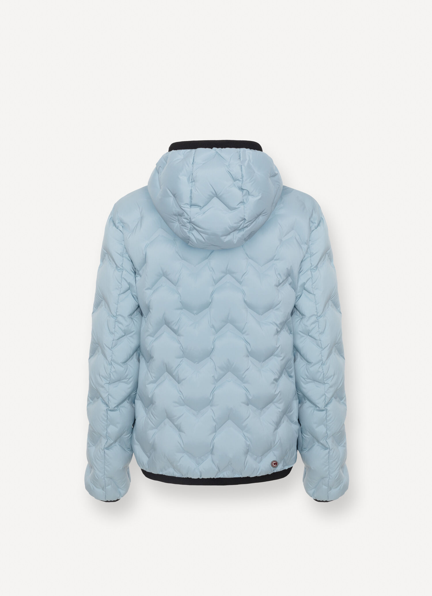 Short down jacket with seamless design - POLAR BLUE | Colmar