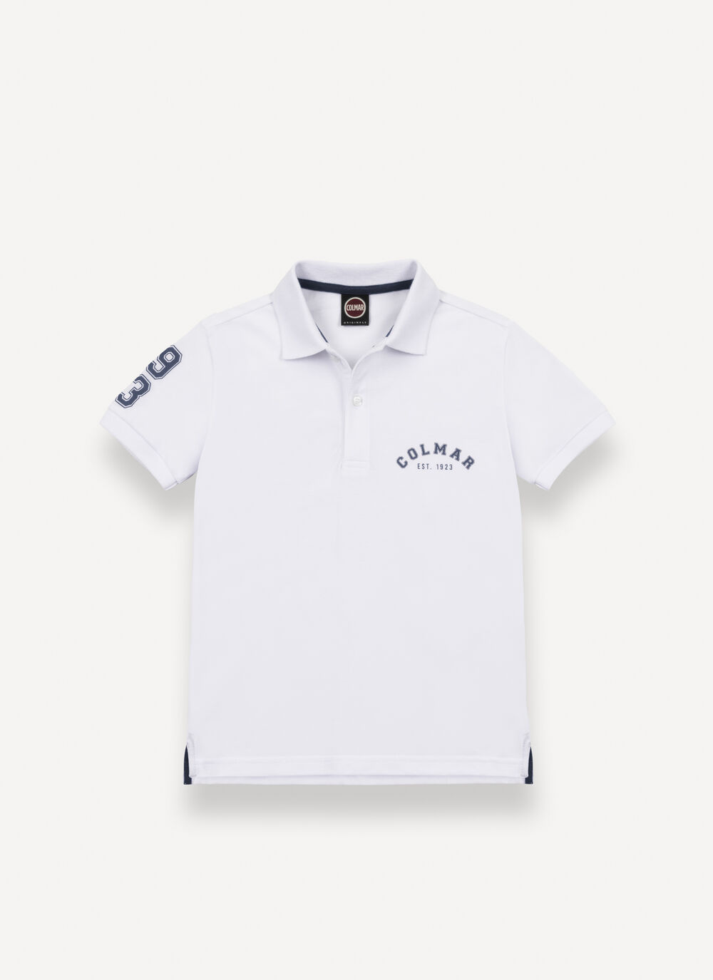 Logoed piqu&eacute; polo shirt image number 4