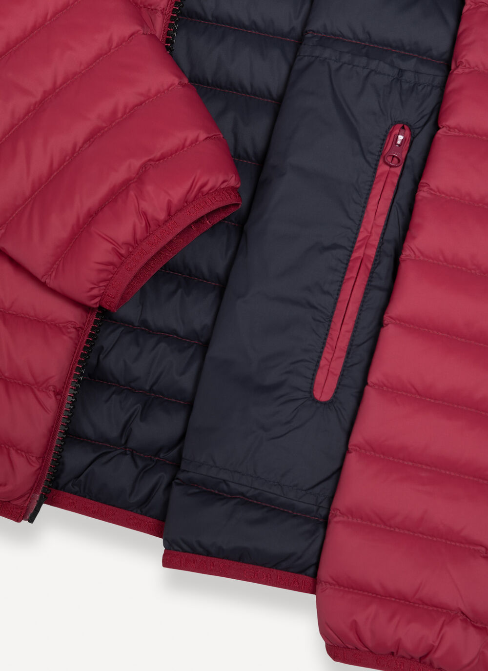 Autumn-weight down jacket with padded collar image number 6