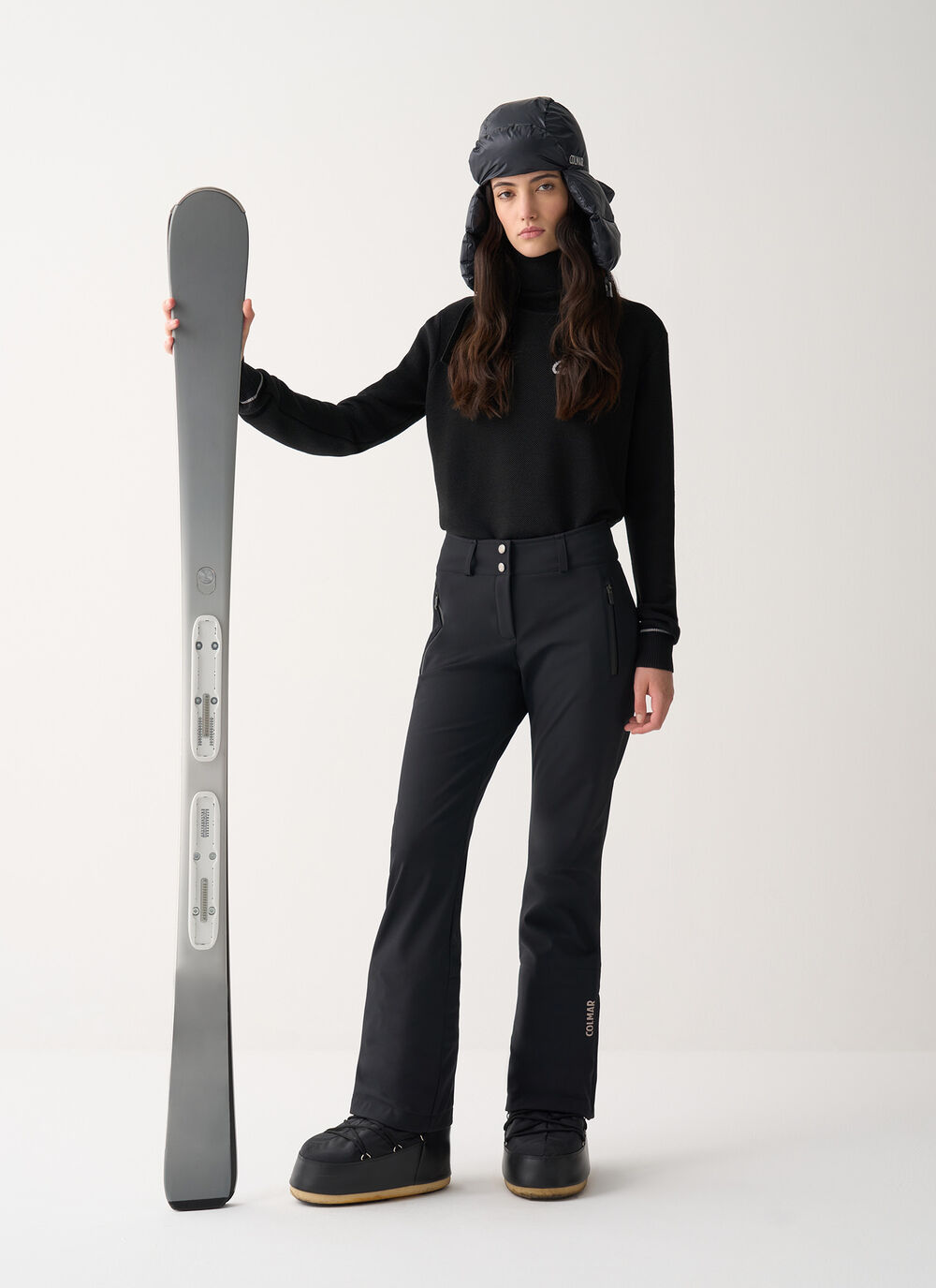Dressy softshell ski trousers image number 0