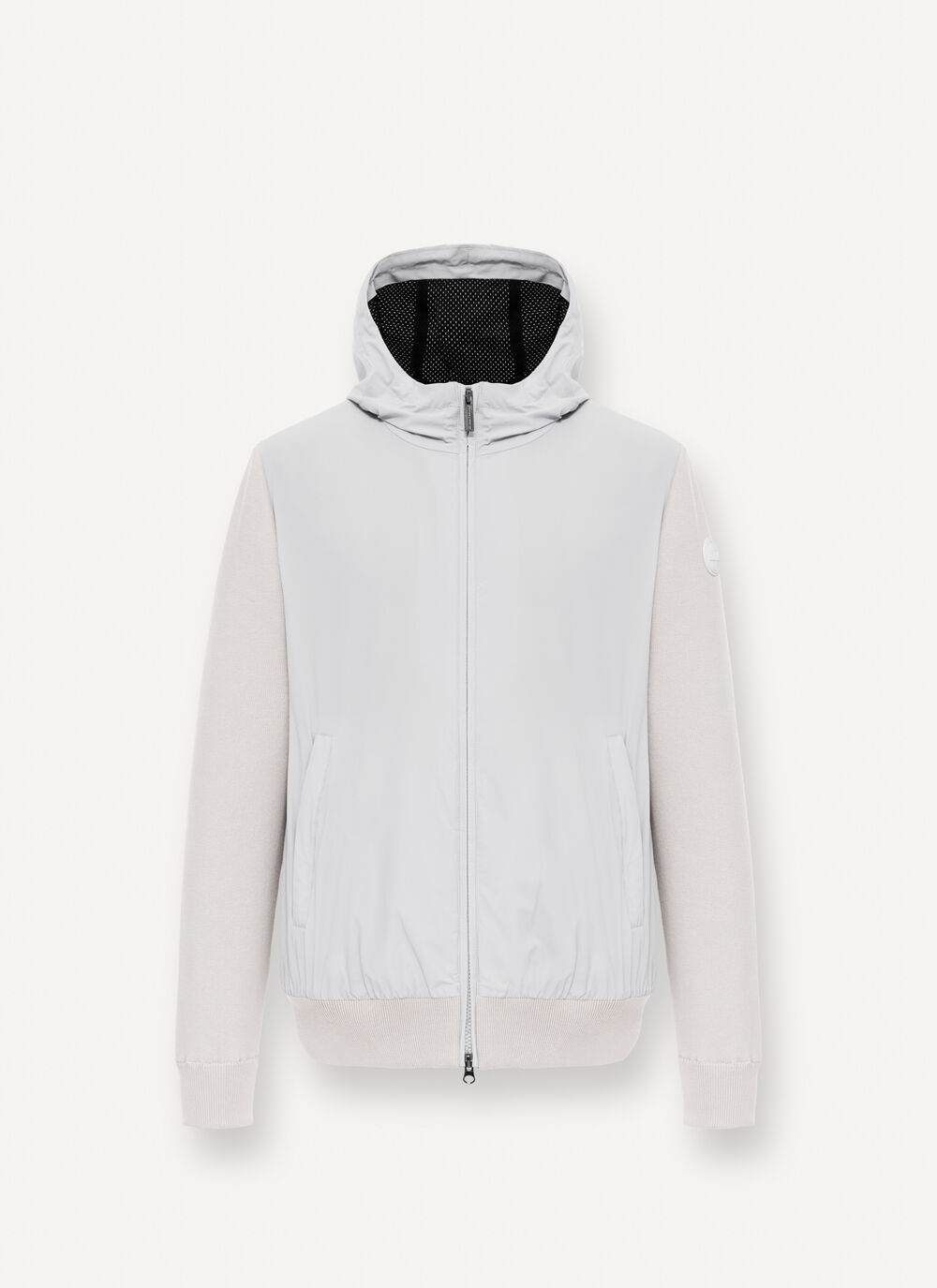 Unlined hybrid jacket with hood image number 4