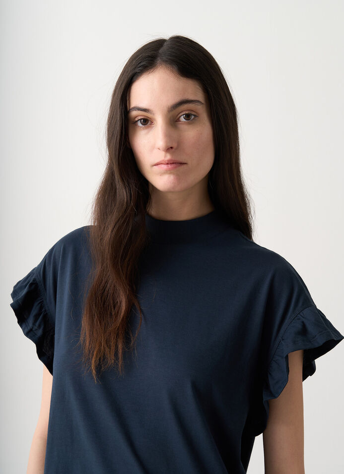 T-shirt with ruching image number 1