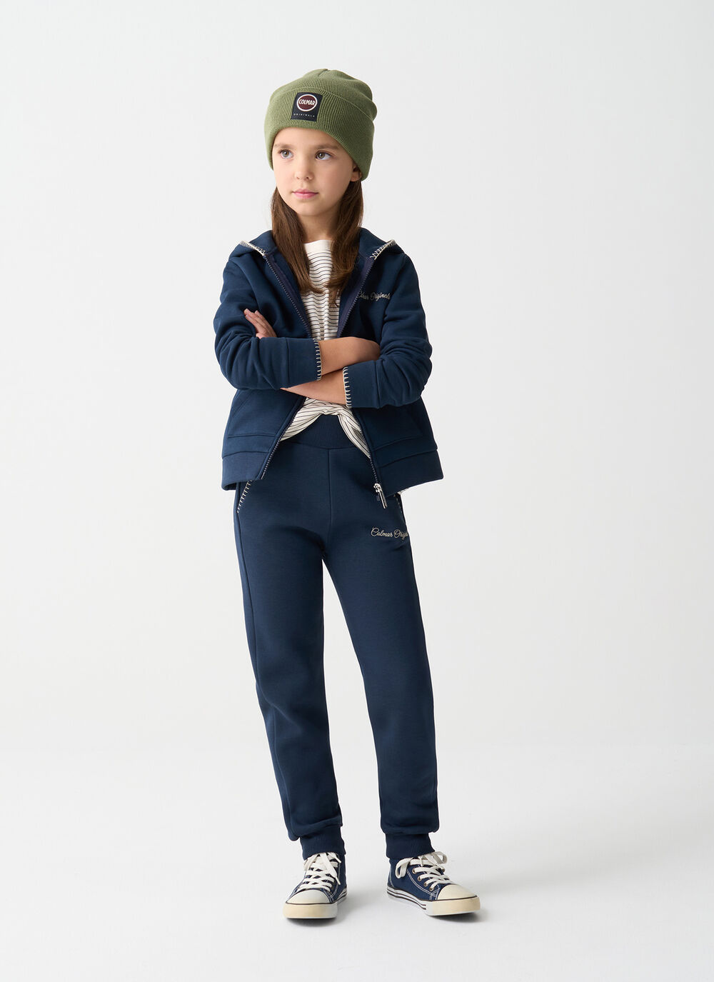 Tracksuit bottoms with embroidery image number 0