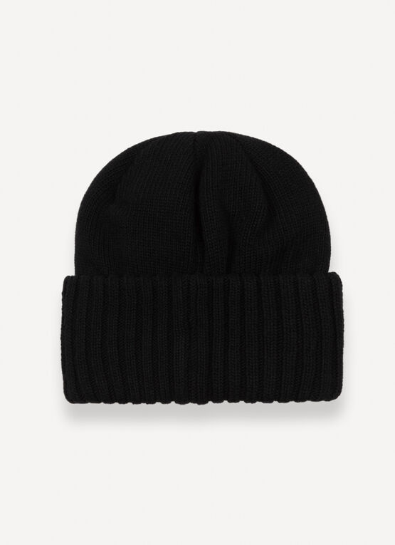 Unisex hat with maxi turn-up