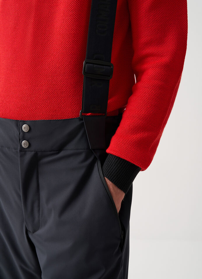 Padded 4Way fabric ski salopettes image number 2
