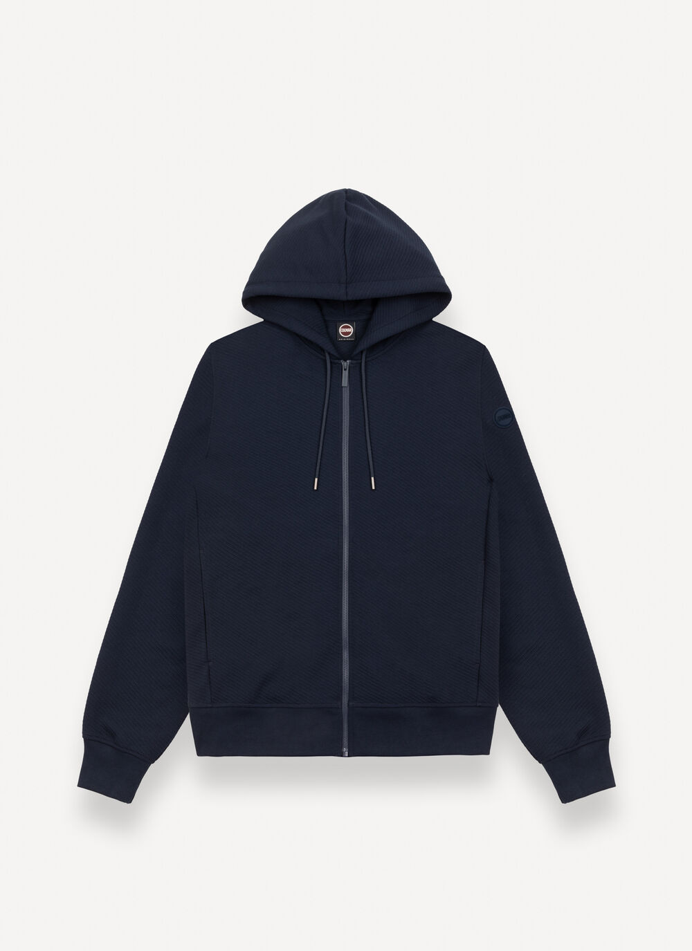 Hooded jacquard sweatshirt  image number 4