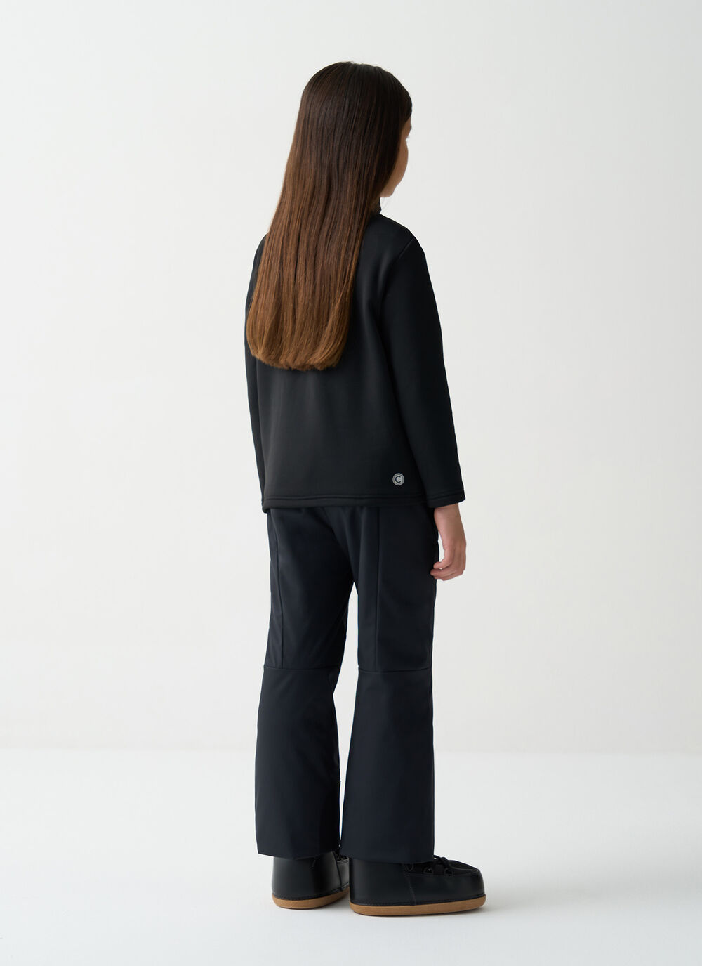 Unisex branded ski fleece image number 3