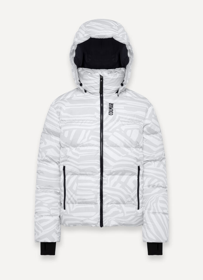 Scratchy padded ski jacket image number 4