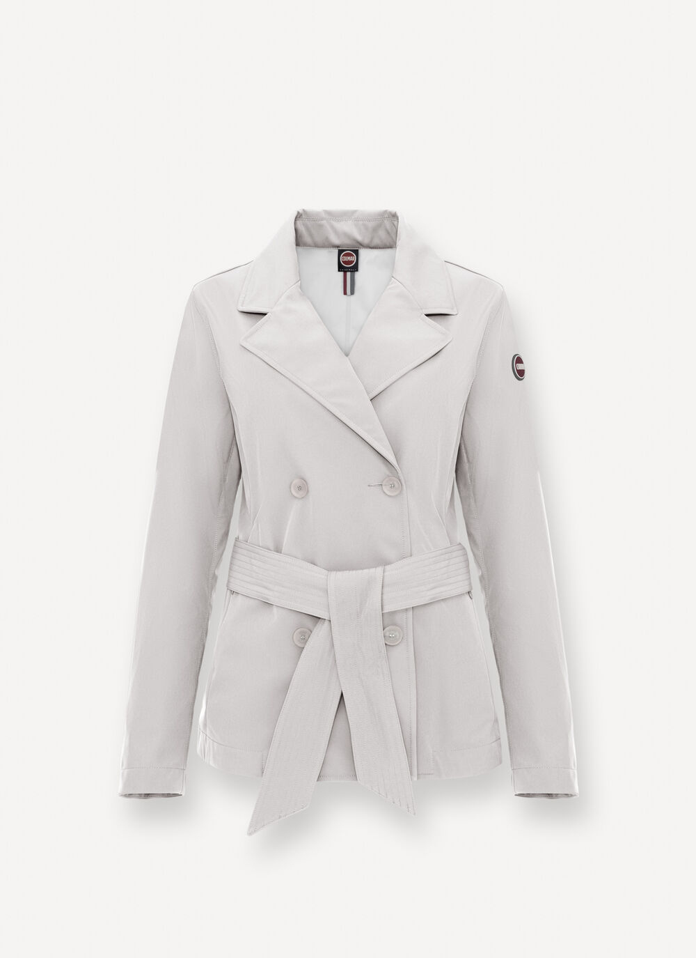 Short waterproof trench coat image number 4