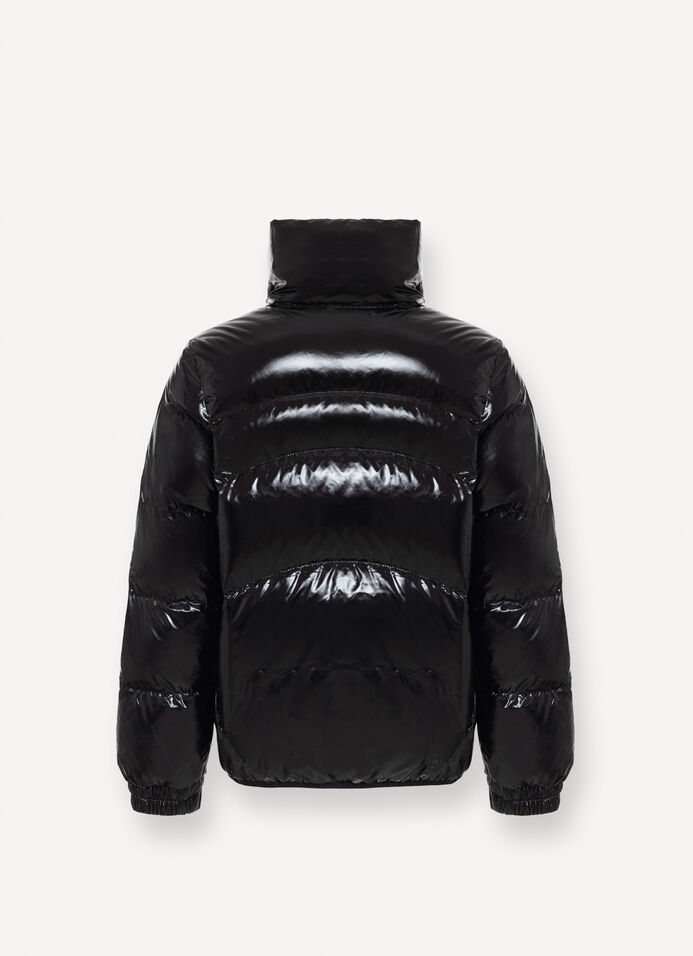 Doudoune brillante avec col montant image number 6