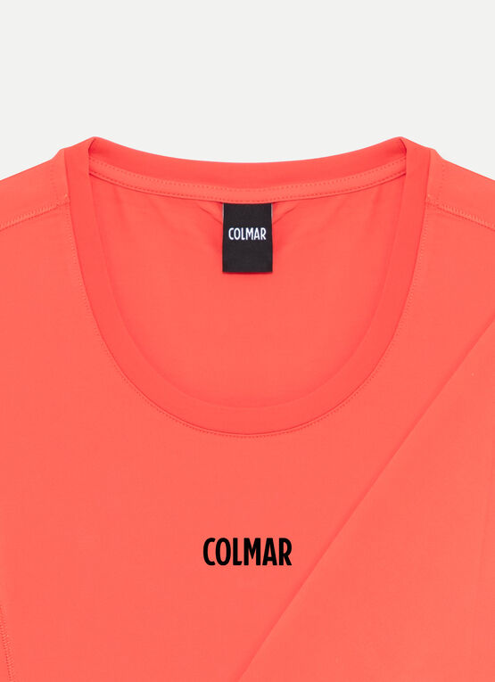 Long-sleeved T-shirt in stretch jersey