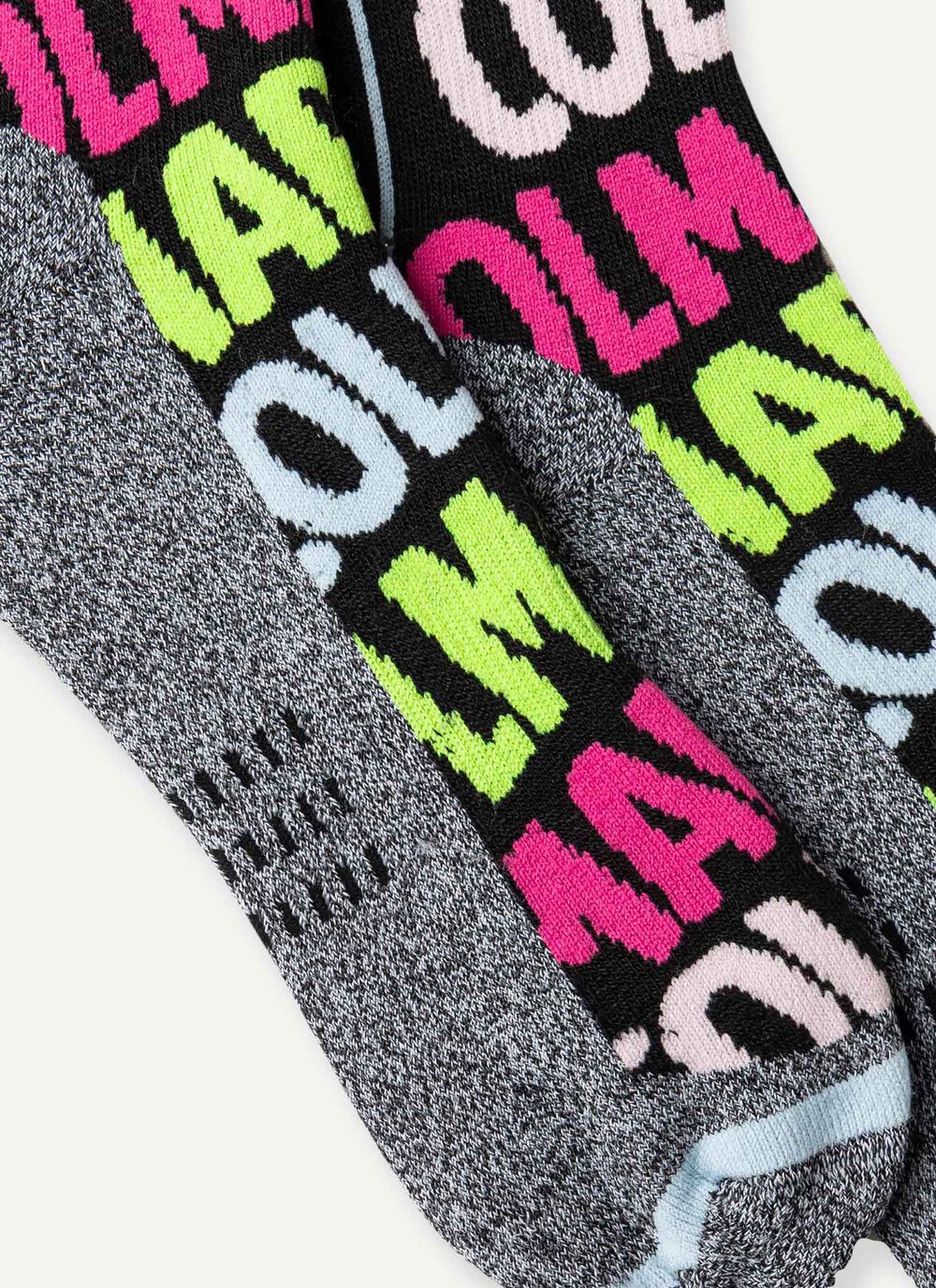 Unisex terry ski socks with logo image number 1