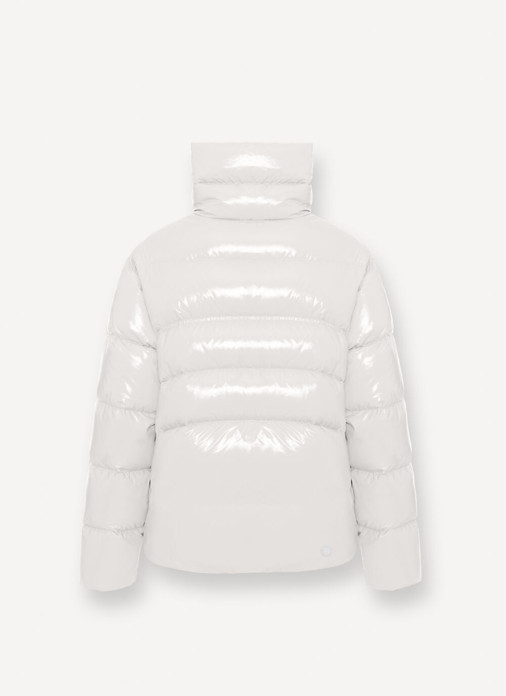 Piumino glossy con collo alto image number 5