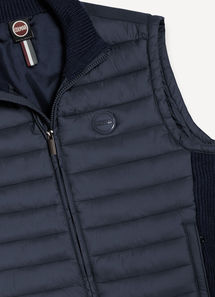 Vest with rib-knit inserts  image number 6