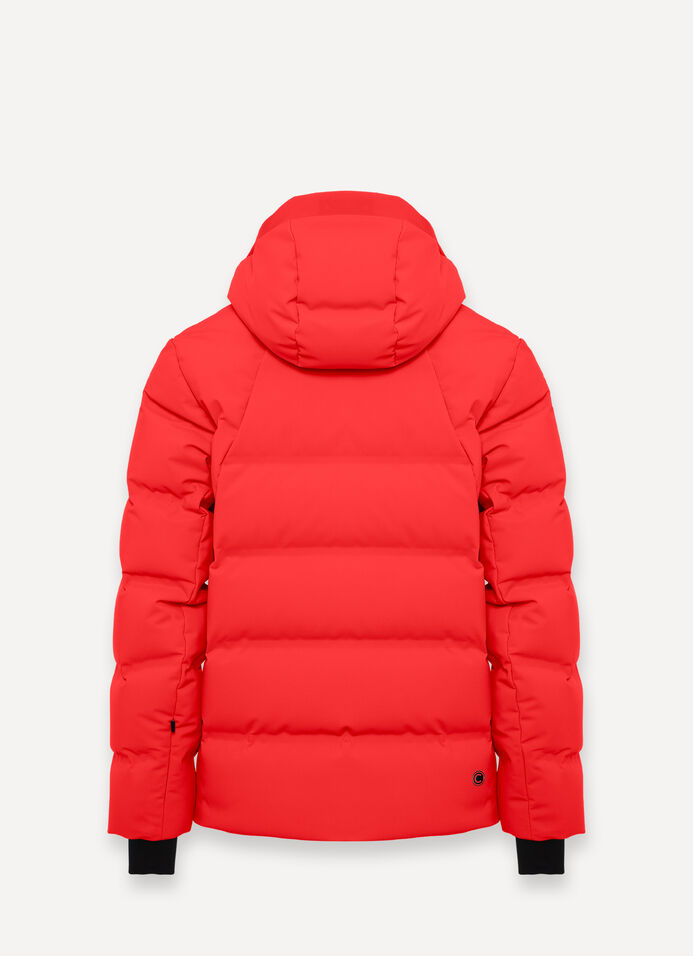 Frost padded ski jacket with seamless neck warmer image number 5