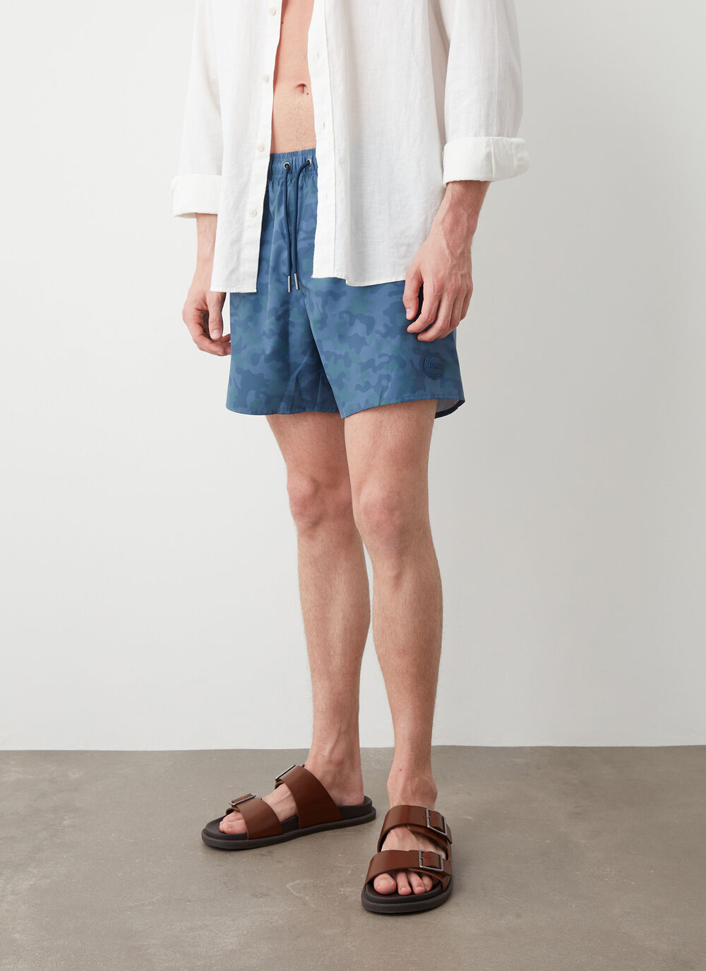 Swimsuit with all-over print image number 0