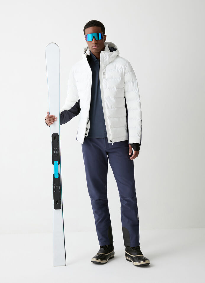 Quilted ripstop ski jacket image number 0