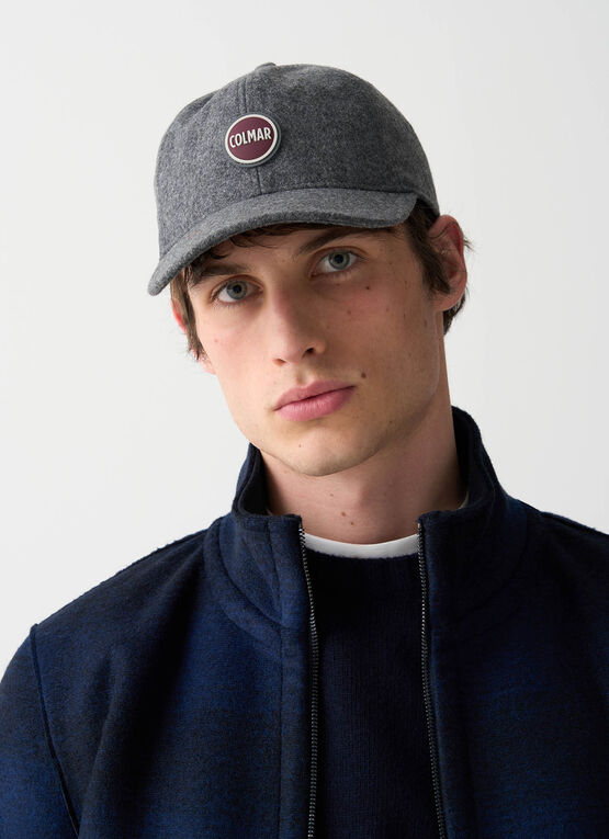 Unisex-Basecap aus Wolle