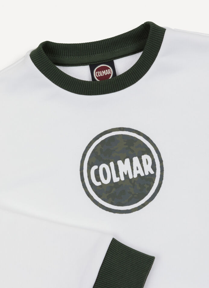 Sweatshirt with camouflage logo image number 6