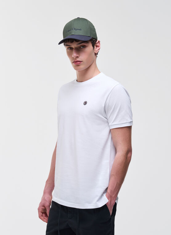 T-shirt en piqu&eacute; de coton