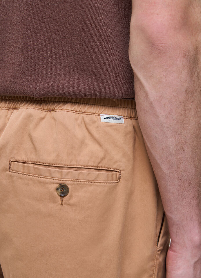 Bermuda con coulisse in cotone image number 2