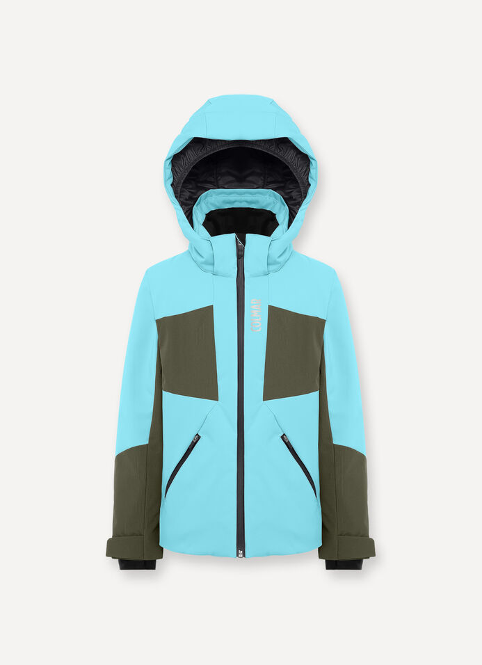 Boys’ colourblock ski jacket image number 3