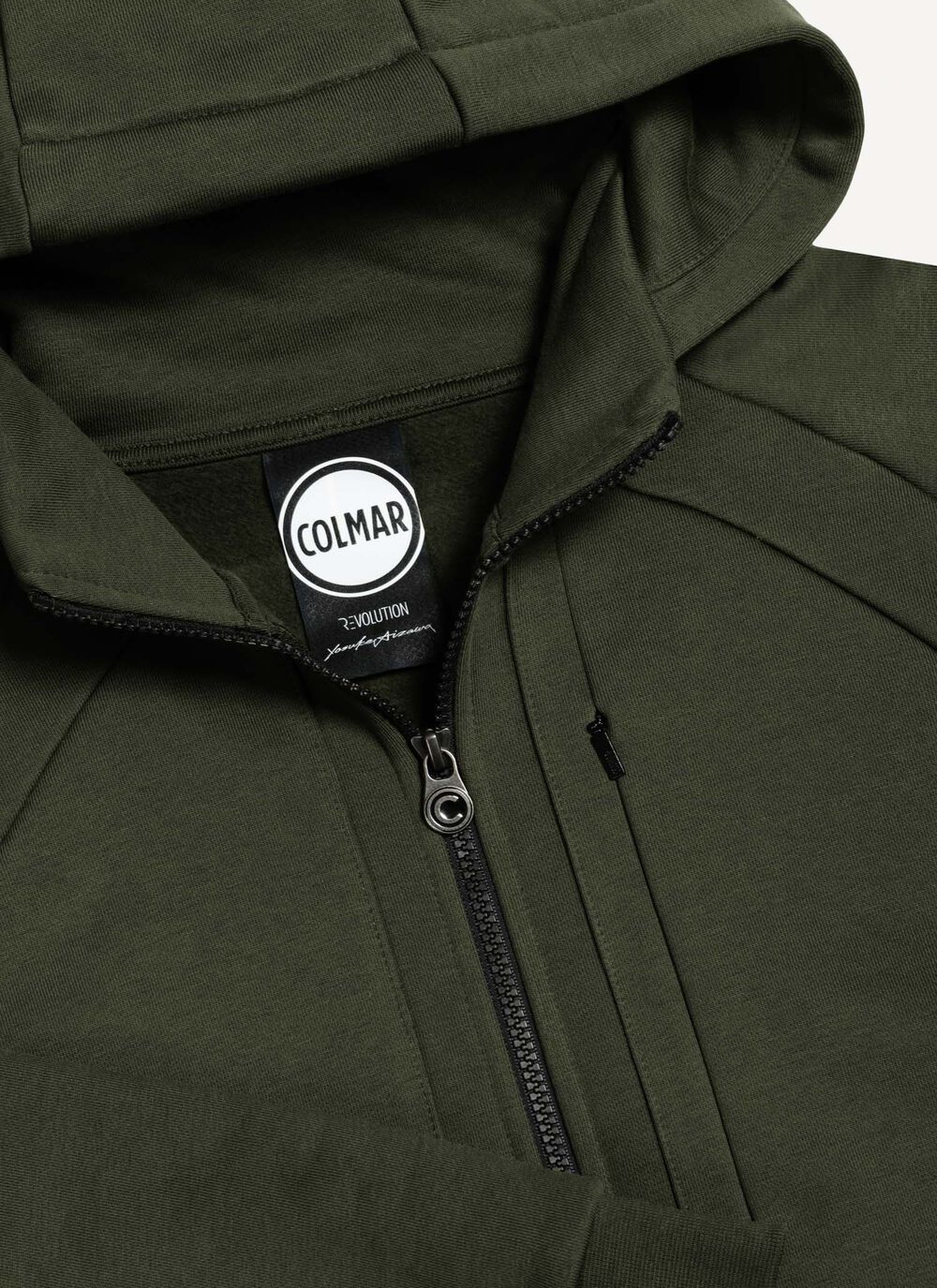 Sweatshirt with zip and maxi-pocket image number 5