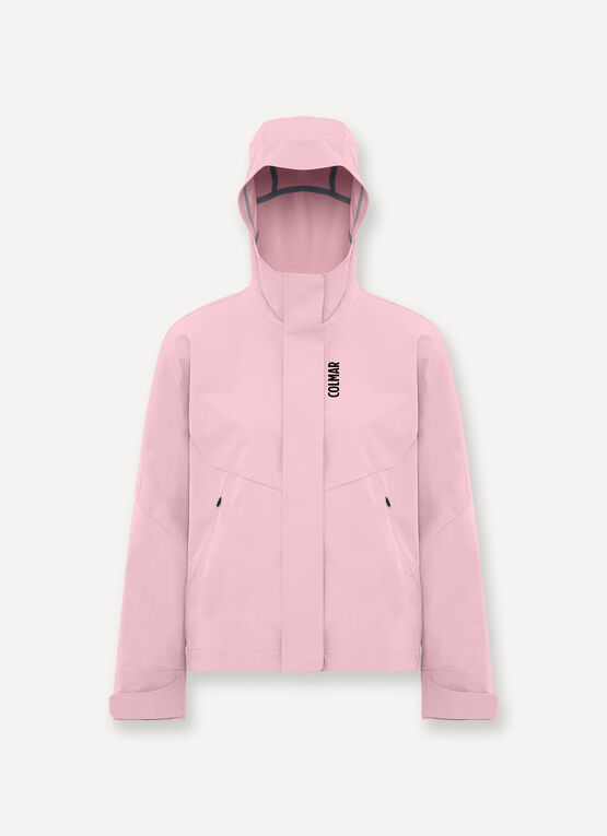 Technical stretch fabric cape
