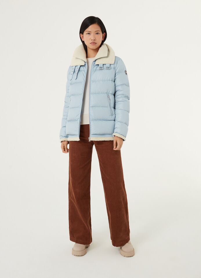 Super-padded puffy down jacket with high collar - Colmar
