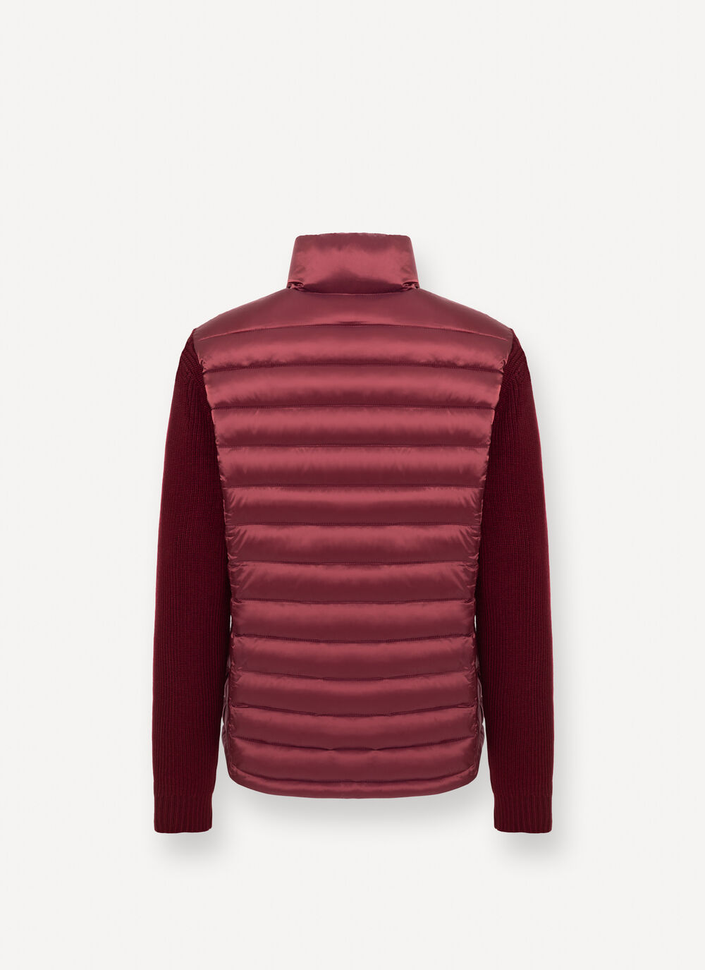 Jacket with knit sleeves image number 6