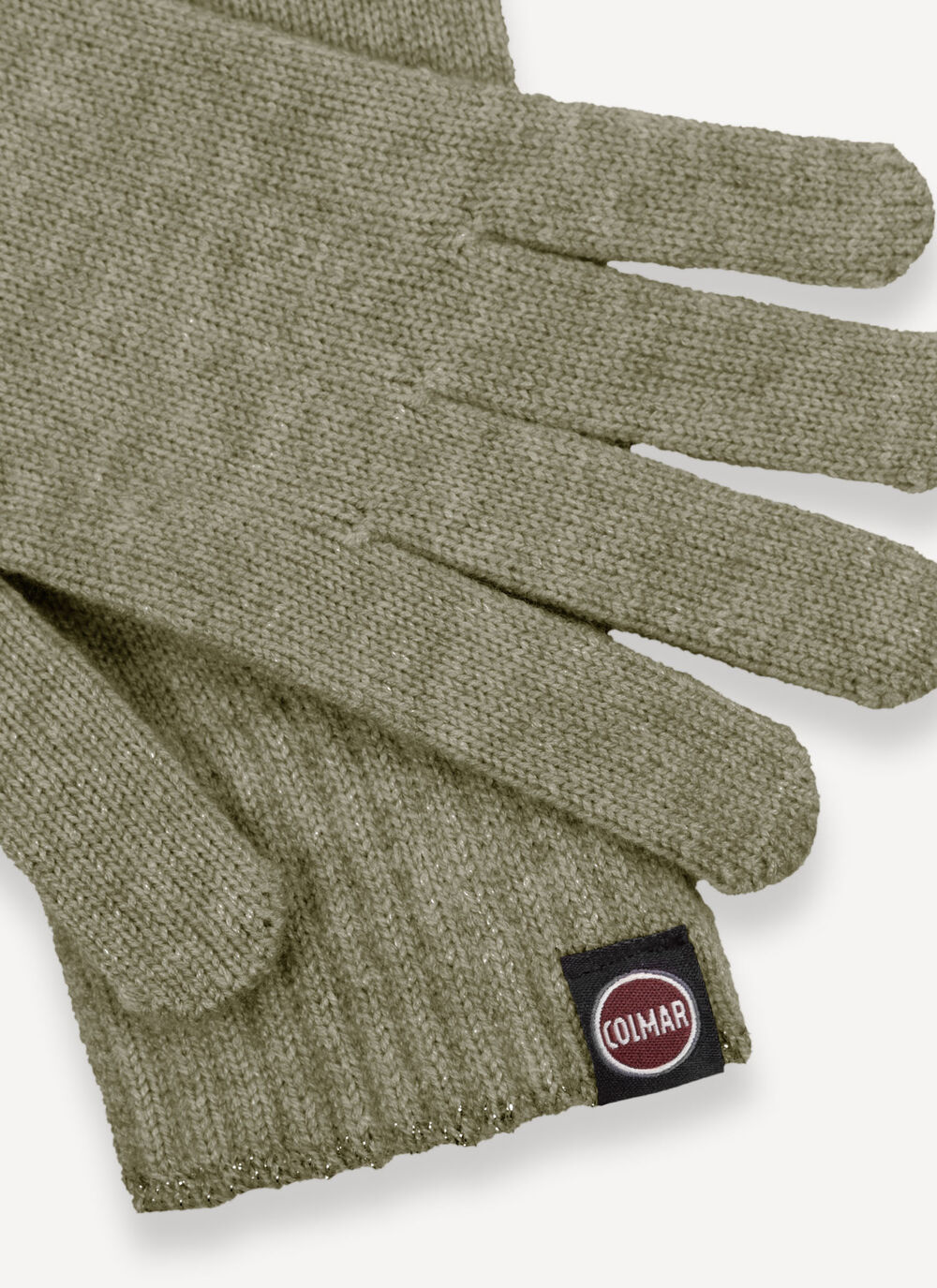 Women&rsquo;s gloves with lurex details image number 1