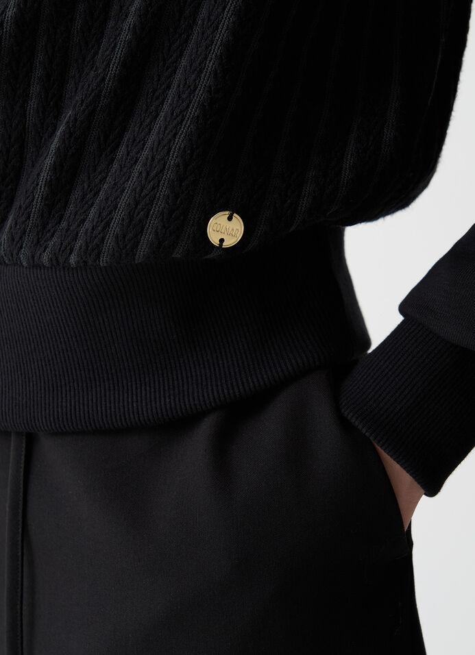 Cable-knit sweatshirt image number 2