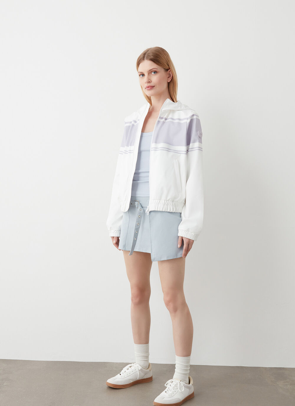 Printed softshell jacket image number 1