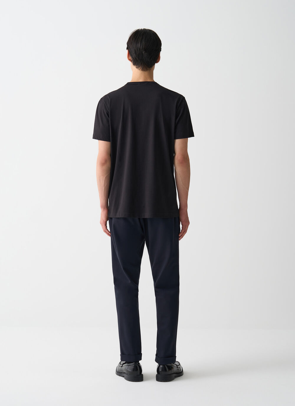 Crew-neck T-shirt with logo  image number 3